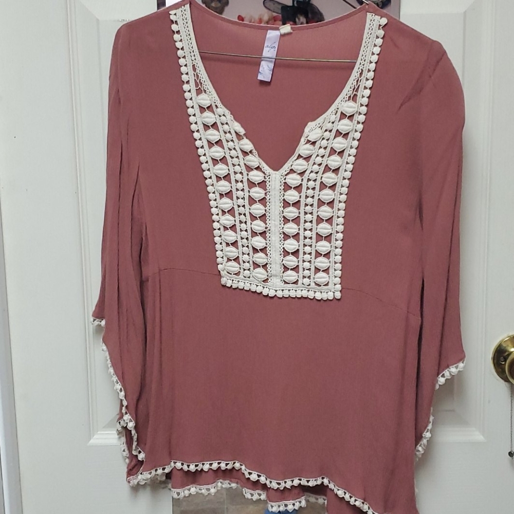 Crocheted top